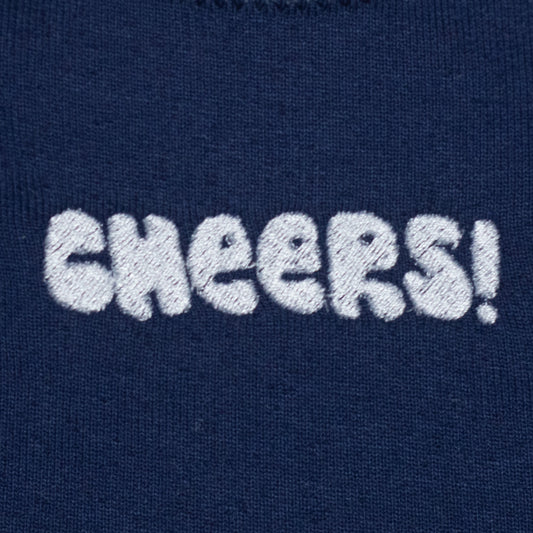 Frankie Frog + Cheers Navy Sweatshirt