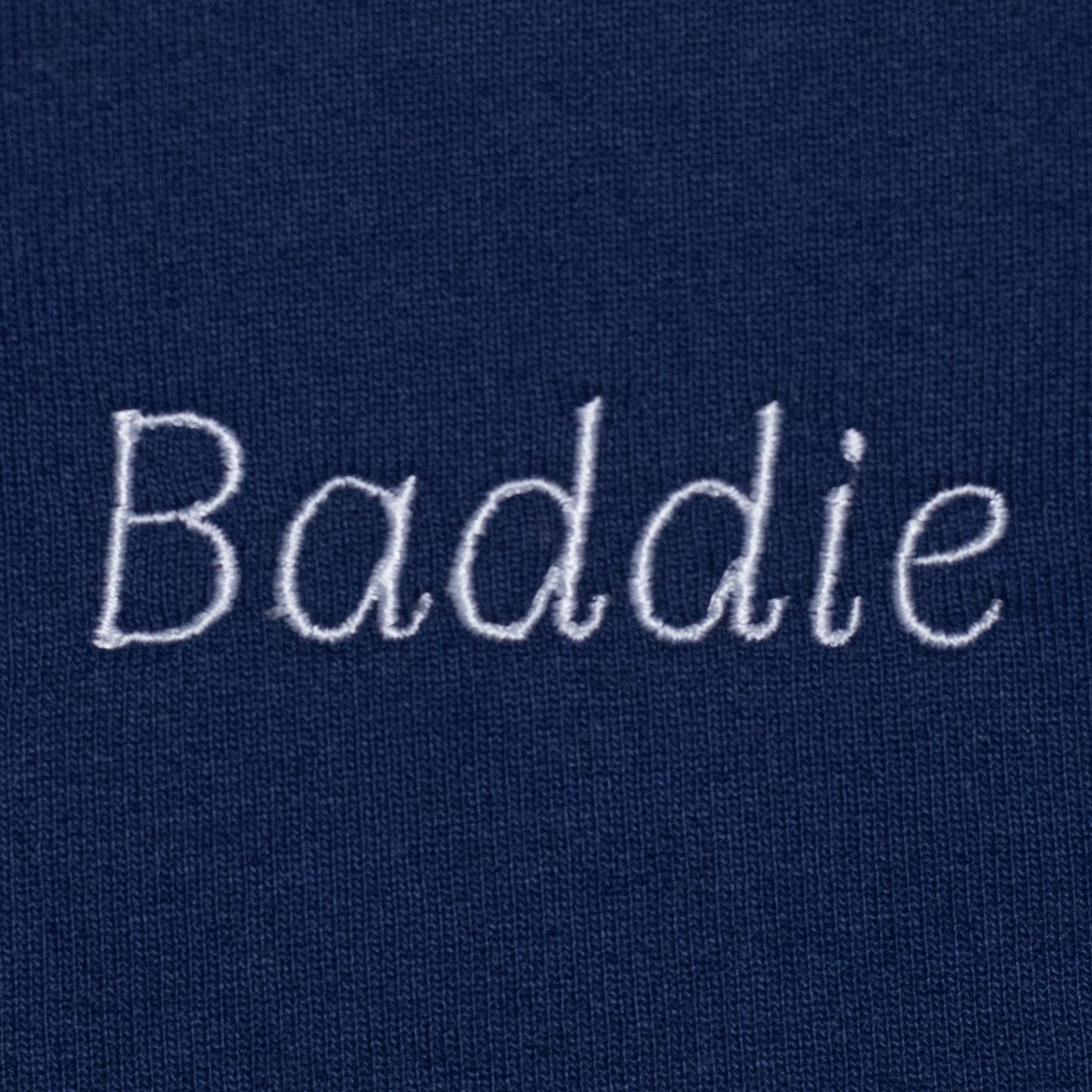 Frankie Frog + Baddie Navy Sweatshirt
