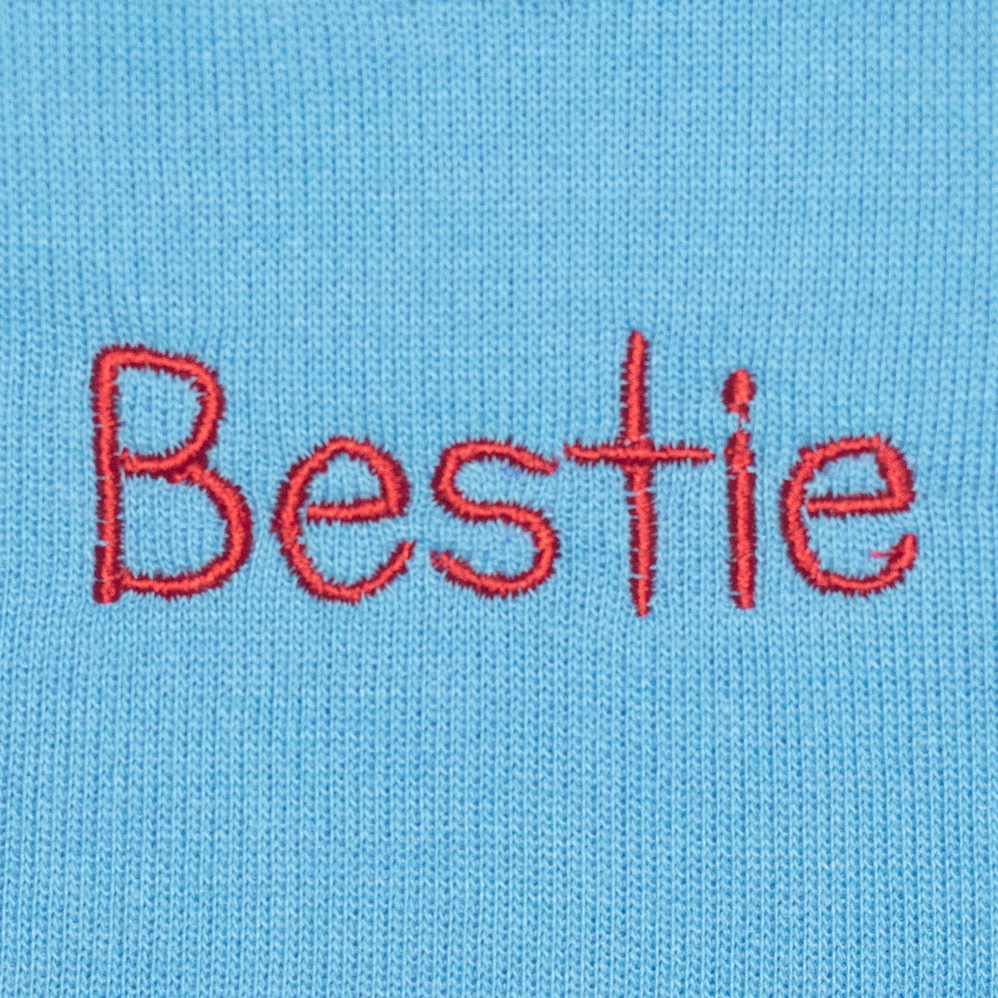 Frankie Frog + Bestie Sky Blue Sweatshirt