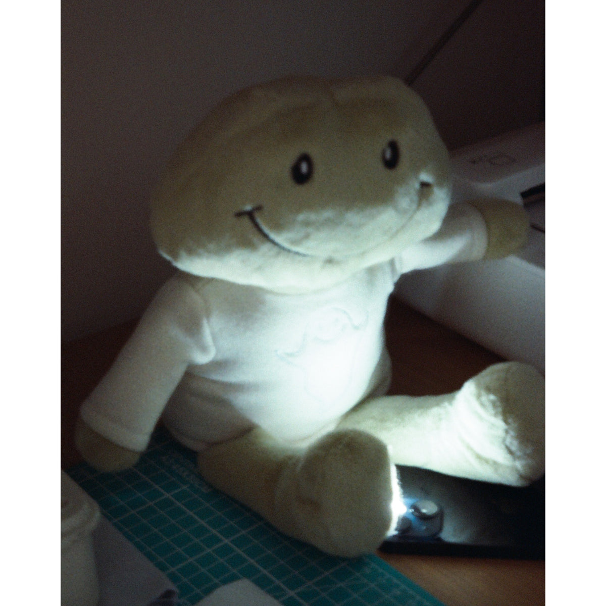 Smiling Ghost Ecru Sweatshirt