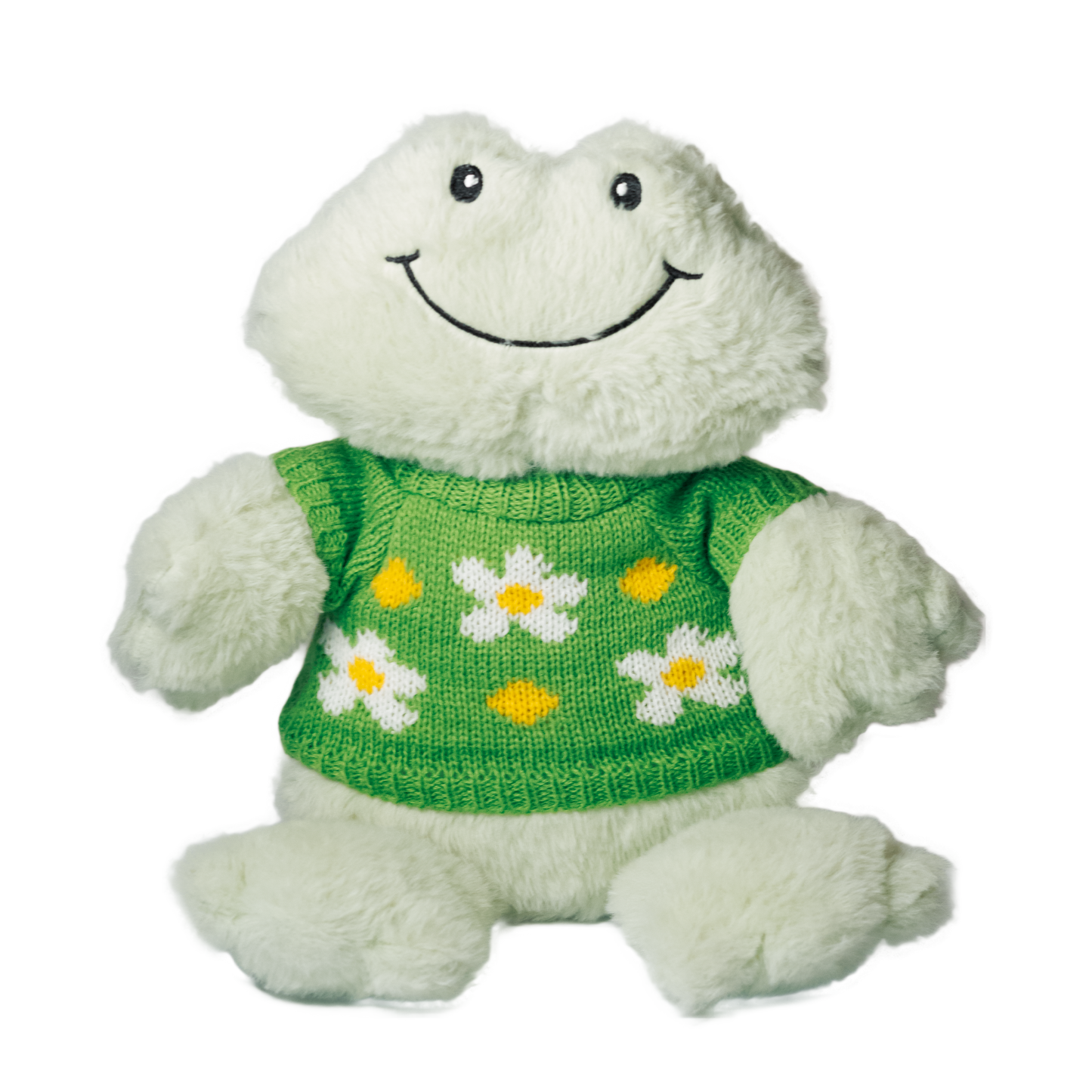 Happy Frog with Daisy Sweater
