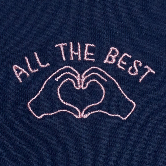 Frankie Frog + All The Best Navy Sweatshirt