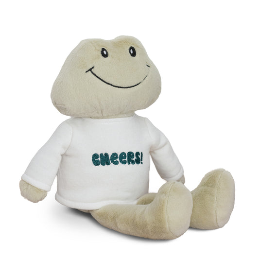 Frankie Frog + Cheers Ecru Sweatshirt