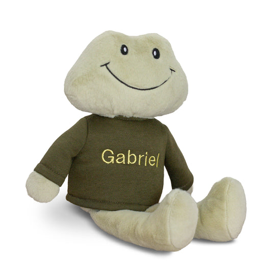 Frankie Frog + Customised Olive Sweatshirt