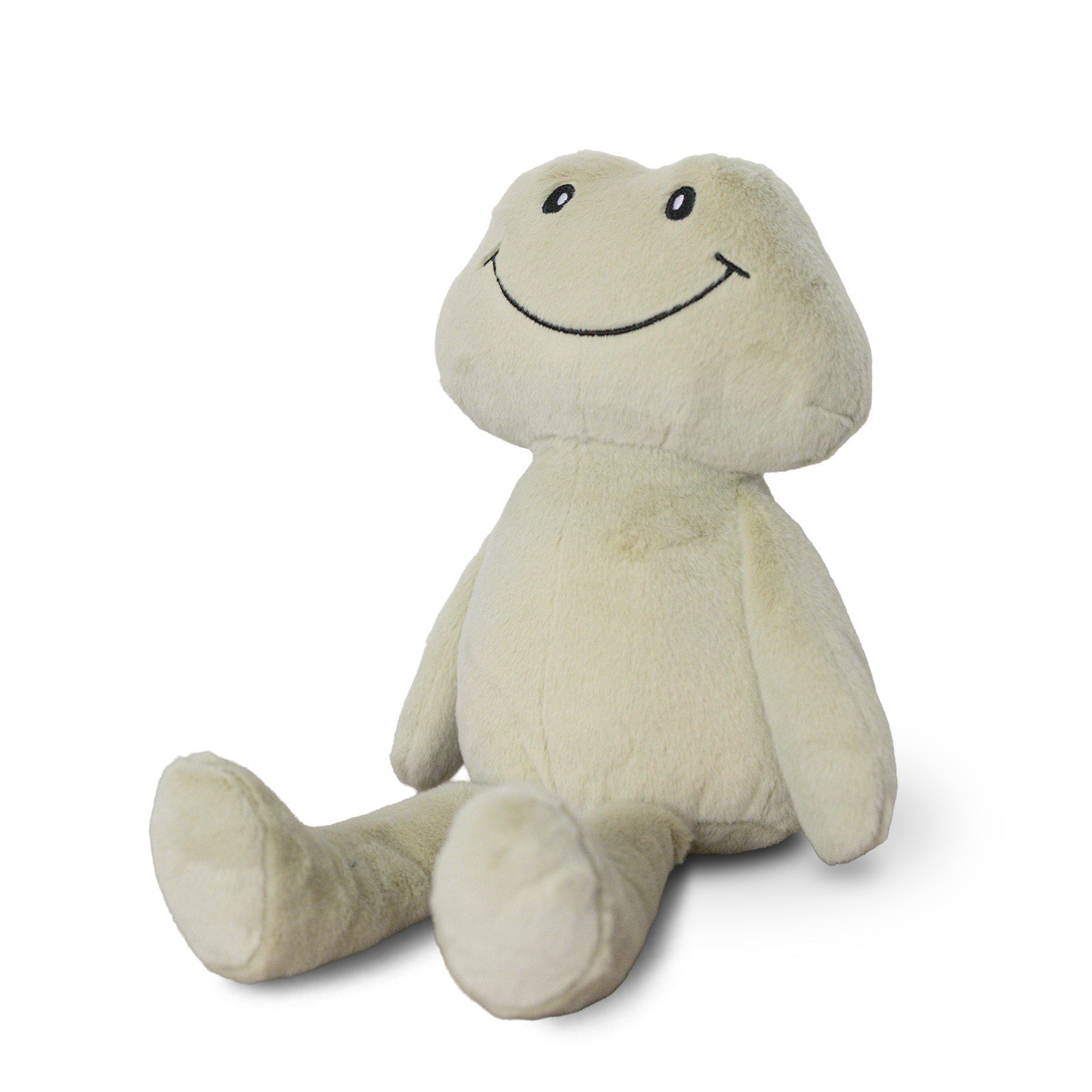 Thank You' Frog Plushie – Ecru Toy Gift | Beamie Studio