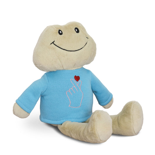 Frankie Frog + K Heart Sky Blue Sweatshirt