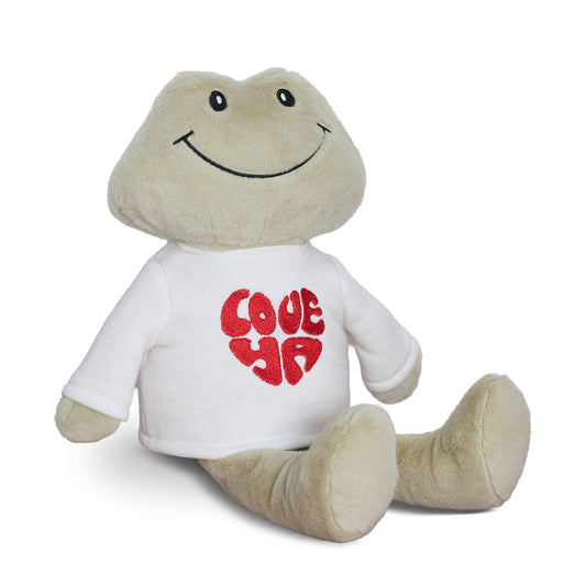 Frankie Frog + Love Ya Ecru Sweatshirt