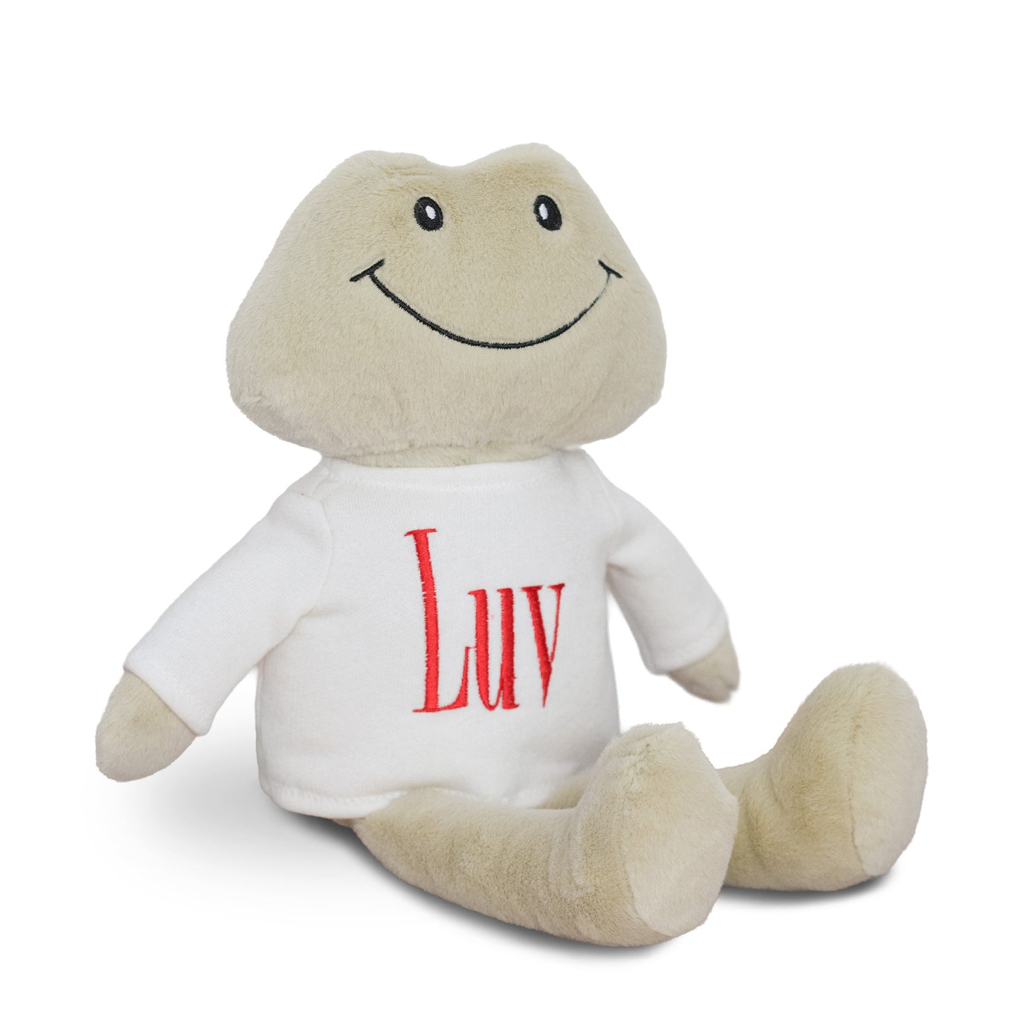 Frankie Frog + Luv Ecru Sweatshirt