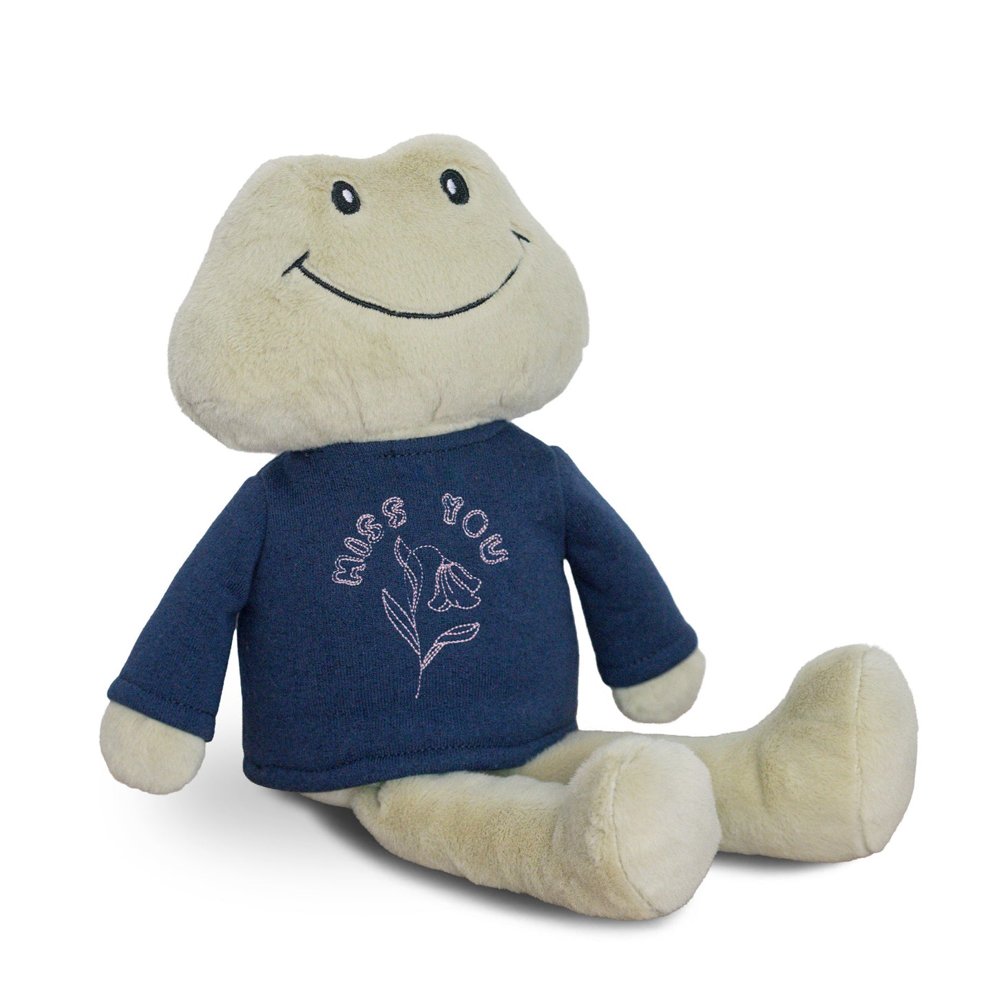 Frankie Frog + Miss You Navy Sweatshirt