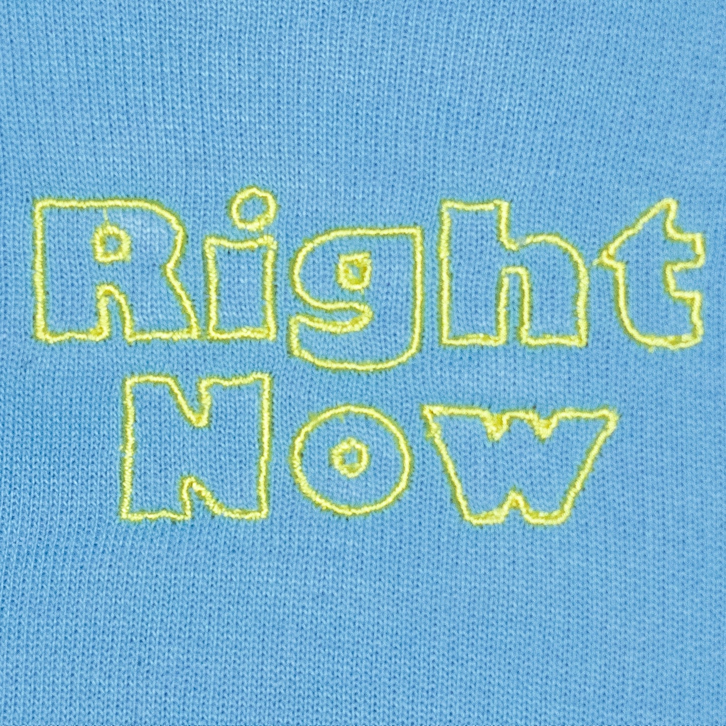 Frankie Frog + Right Now Sky Blue Sweatshirt