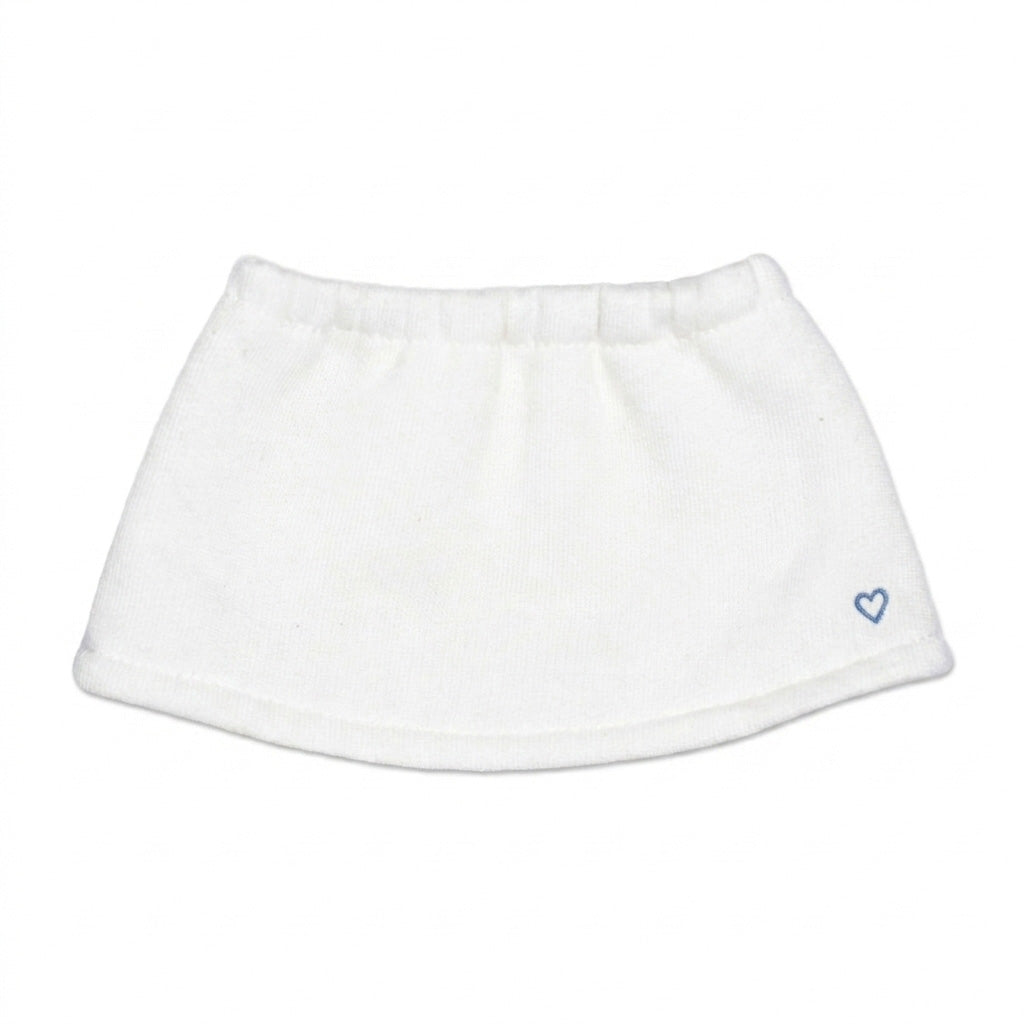 Sweetheart Mini Skirt, Ecru