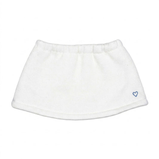 Sweetheart Mini Skirt, Ecru