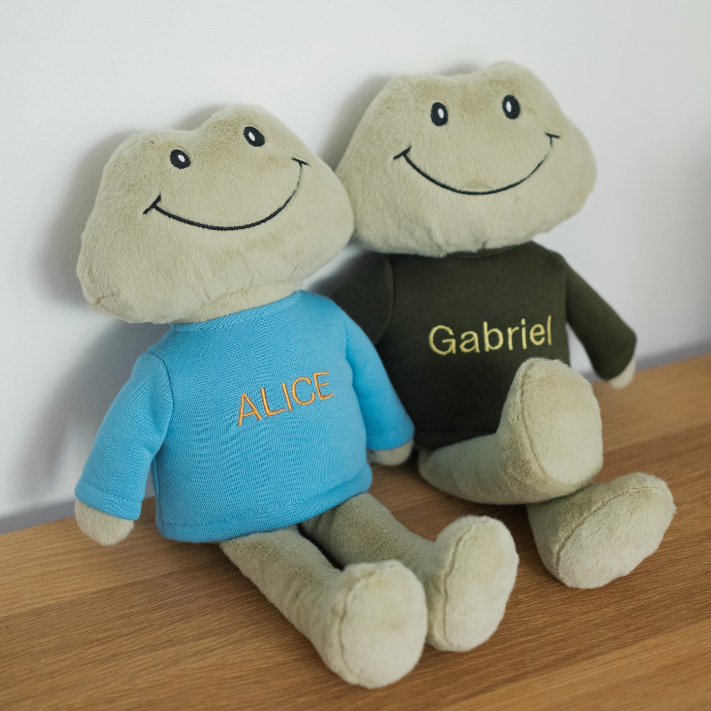 Frankie Frog + Customised Olive Sweatshirt