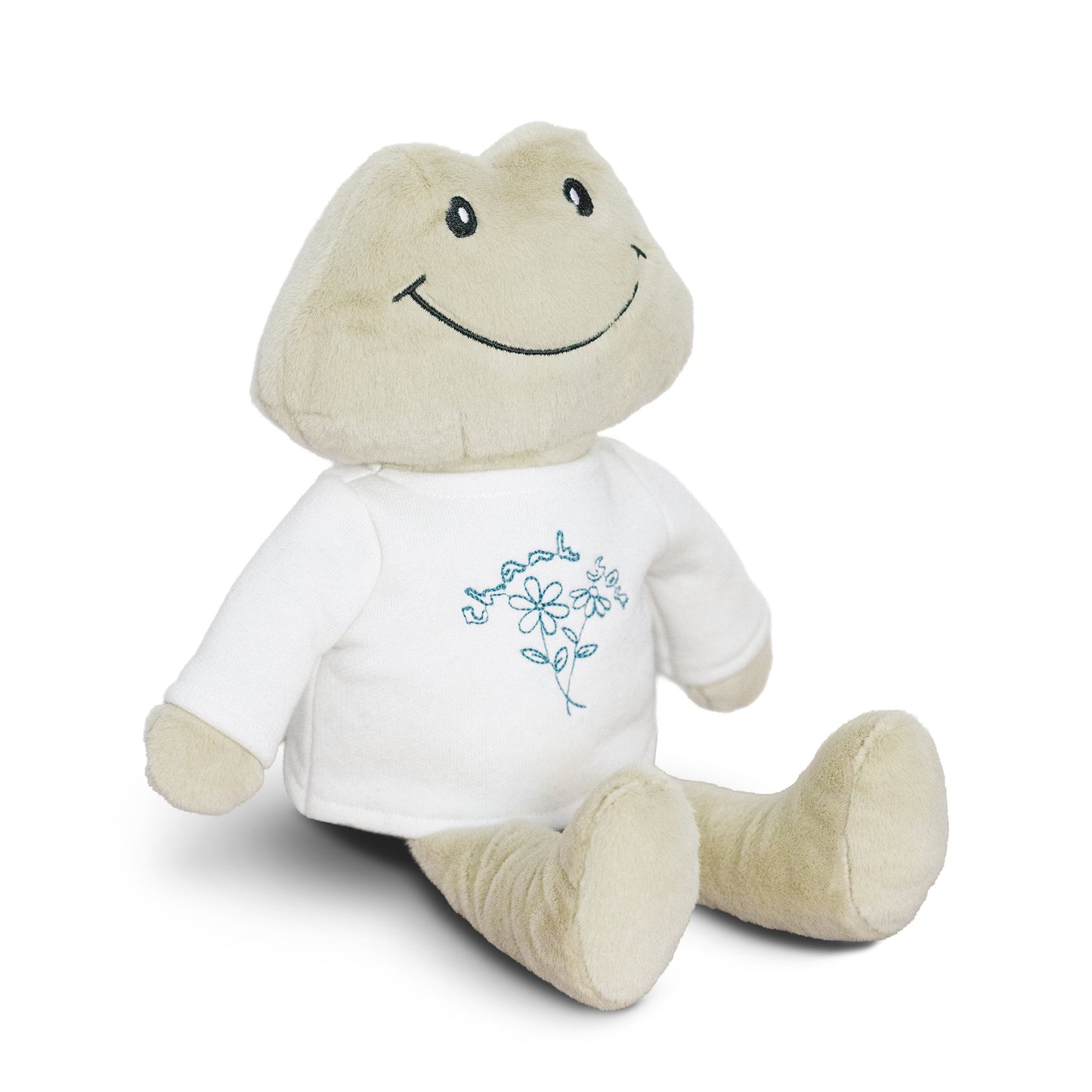 Frankie Frog + Thank You Ecru Sweatshirt
