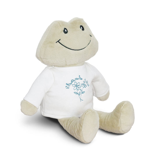 Frankie Frog + Thank You Ecru Sweatshirt
