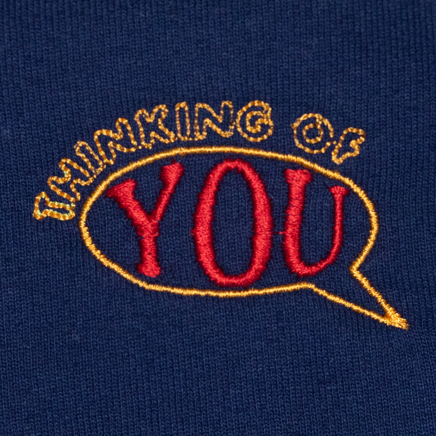 Frankie Frog + Thinking of You Navy Sweatshirt